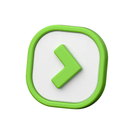 Chevron Right  3D Icon