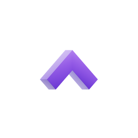Chevron Top  3D Icon
