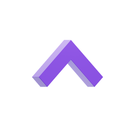 Chevron Top  3D Icon