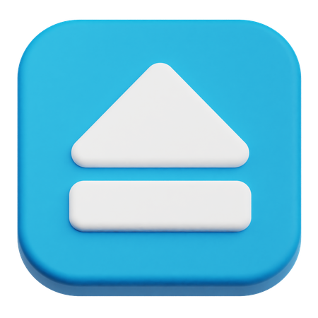 Chevron Up  3D Icon