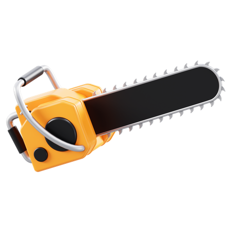 Chiansaw  3D Icon
