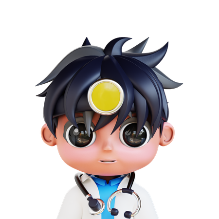 Chibi Doctor  3D Icon