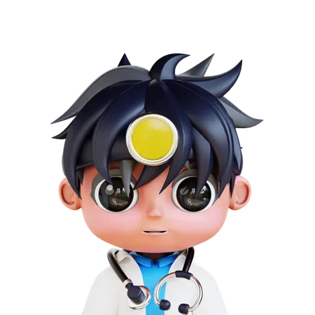 Chibi Doctor  3D Icon