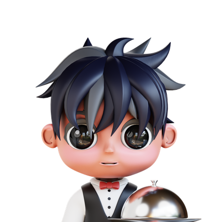 Chibi-Kellner  3D Icon