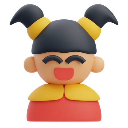 Chica  3D Icon