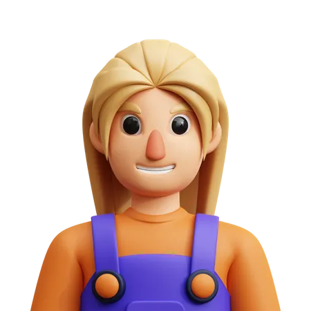 Chica  3D Icon