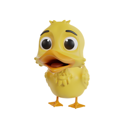 Chick  3D Icon