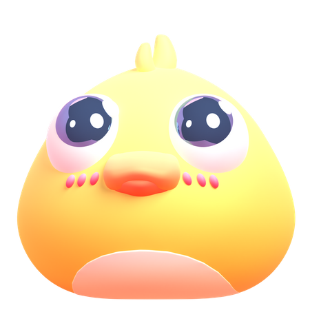 Chick  3D Icon