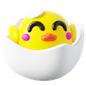 3d chick emoji