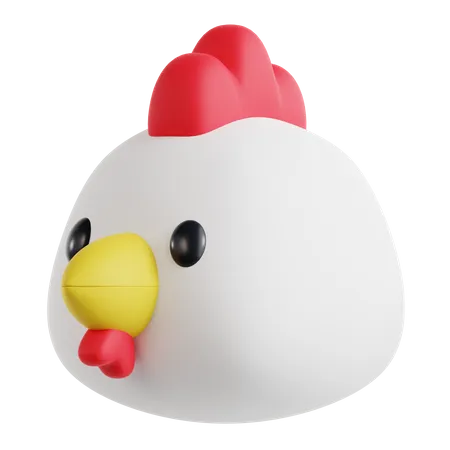 Chicken  3D Icon