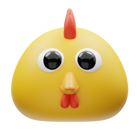 Chicken  3D Icon