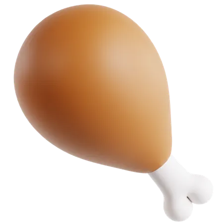 Chicken  3D Icon
