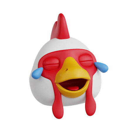 Chicken  3D Icon