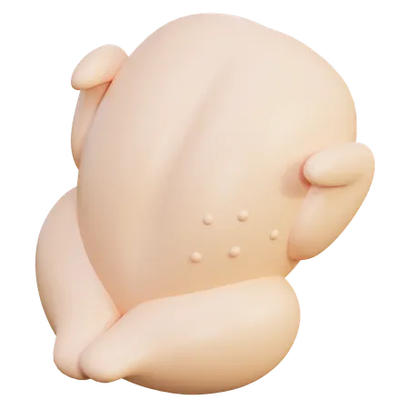 Chicken  3D Icon