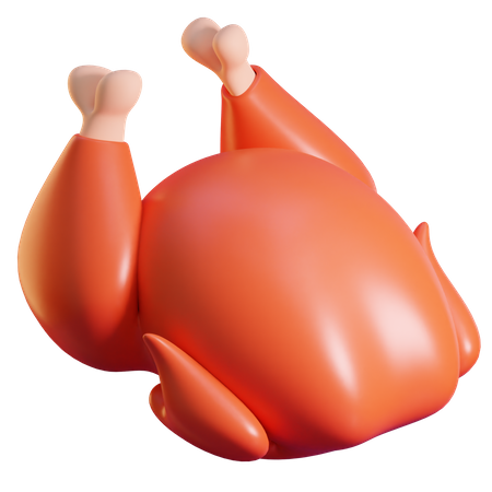 Chicken  3D Icon