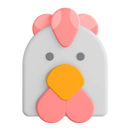 Chicken  3D Illustration