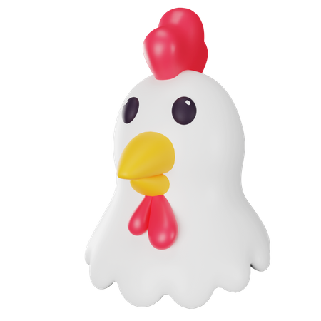 Chicken 3D Icon