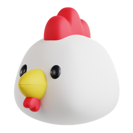 Chicken  3D Icon