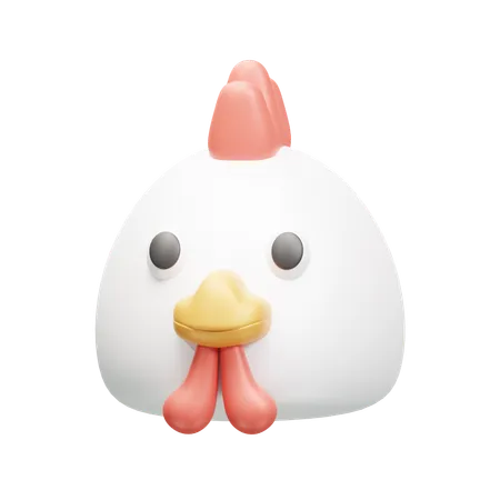 Chicken Animoji  3D Icon