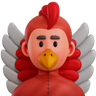 chicken symbol