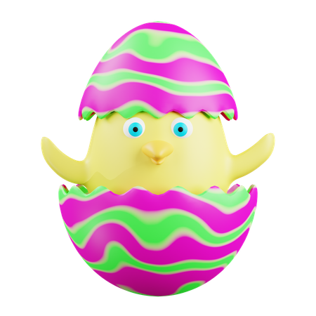 Chicken Egg  3D Icon