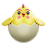 chick emoji 3d