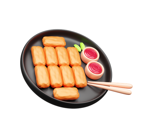 Chicken Katsu  3D Icon