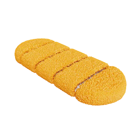 Chicken Katsu  3D Icon