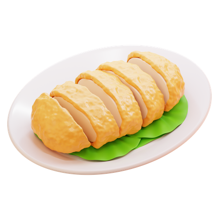 CHICKEN KATSU  3D Icon