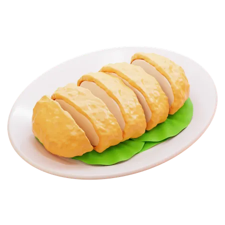 CHICKEN KATSU  3D Icon