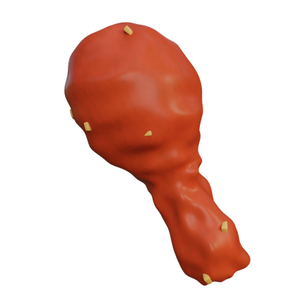 Chicken piece  3D Icon