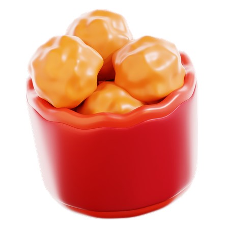 Chicken Pop  3D Icon