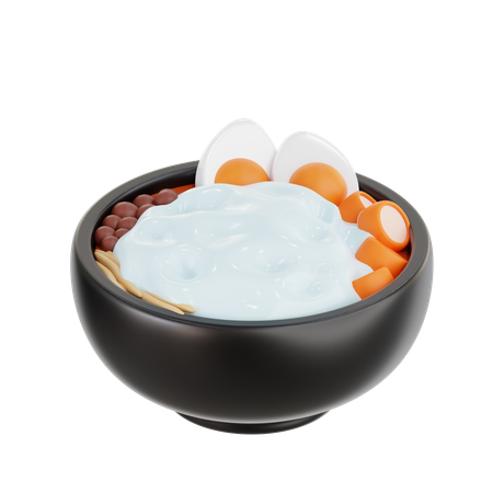 Chicken Porridge  3D Icon