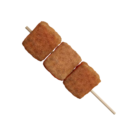 Chicken Satay  3D Icon