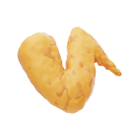 Chicken Wing  3D Icon