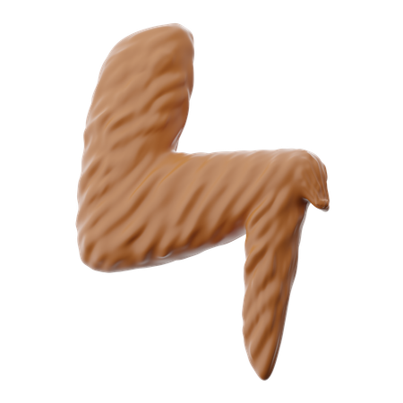 Chicken wing  3D Icon