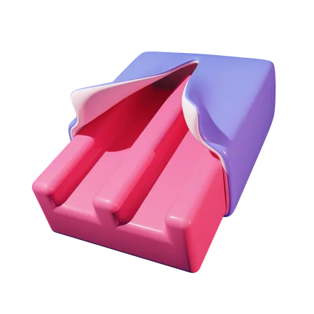 Chiclete  3D Icon