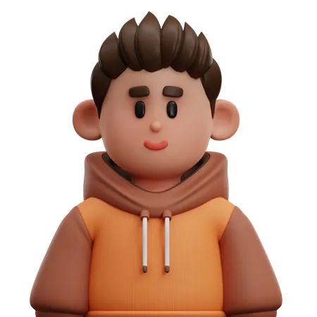 Avatar chico  3D Icon