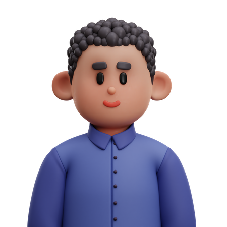 Avatar chico  3D Icon