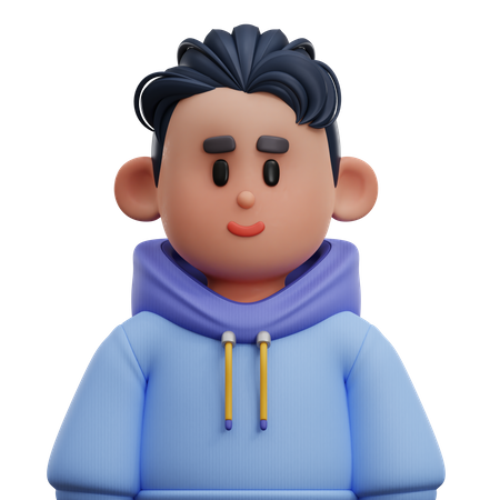 Avatar chico  3D Icon