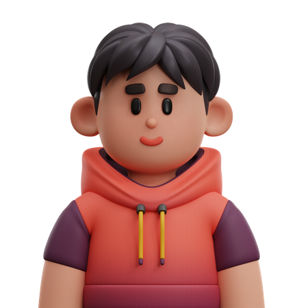 Avatar chico  3D Icon