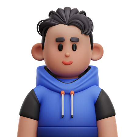 Avatar chico  3D Icon