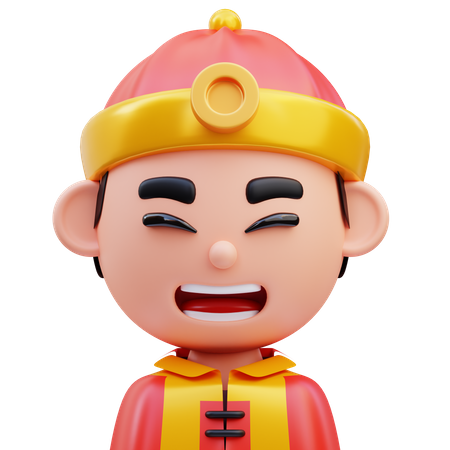 Chico chino  3D Icon