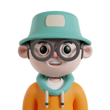 Chico estilista  3D Icon