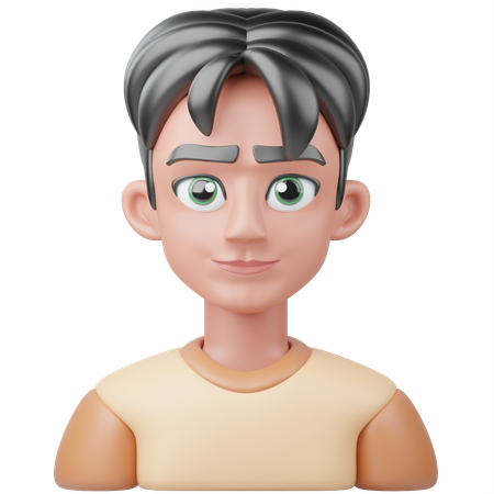 Chico gentil  3D Icon