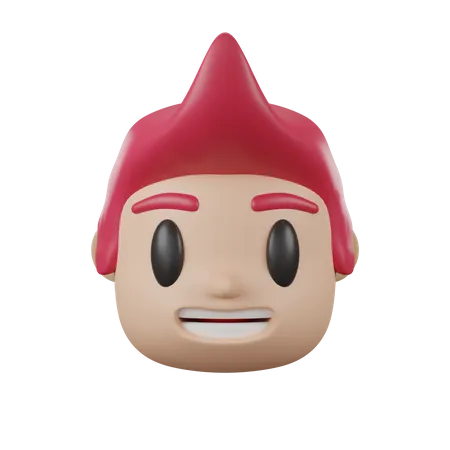 Chico rubio  3D Icon