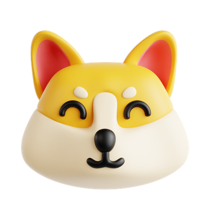 Chien  3D Icon