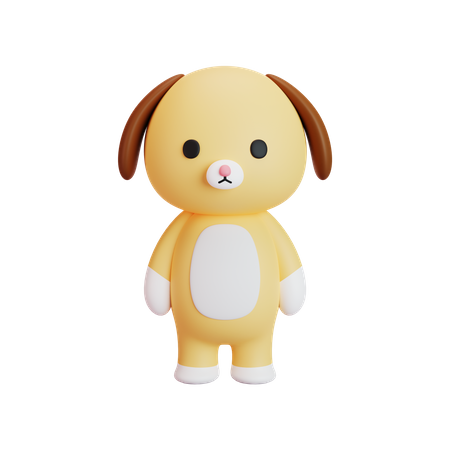 Chien  3D Emoji