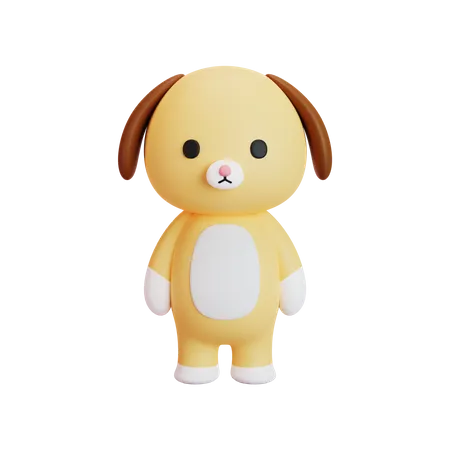 Chien  3D Emoji