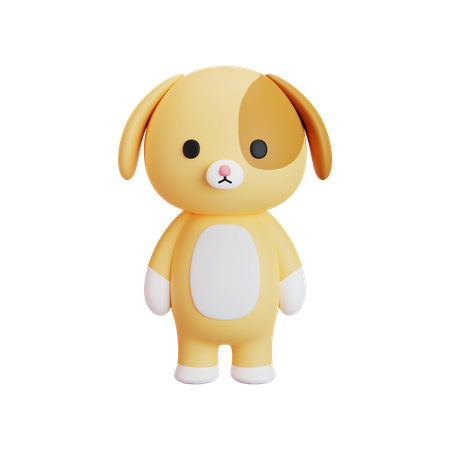 Chien  3D Emoji